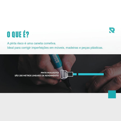 Caneta Corretiva Pinta Risco